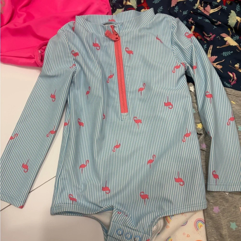 Girl's Lot 2T-3T: Barbie, Cat & Jack, Wonder Nation (6 pcs)